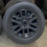 Vinyl Wheel Overlays for Toyota Tundra Limited 2022-2024 | Gloss Black, Matte Black, White, Silver, Red, Pink, Yellow, Turquoise