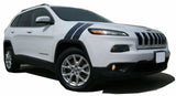 Fender Hash Marks Decal | Jeep Cherokee | Customizable with Knifeless Tape | 2" 3" and 4" widths | 5 Colors