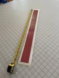Reflective Red Pinstripes - 1/8 in. width - 24 ft - Engineer Grade Reflective