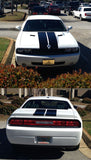 10" Vinyl Racing Stripes Kit - Matte Black - DIY - 30' or 36' long - plus Red Pinstripes