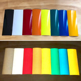 Reflective Tape by the foot | 6" wide | Engineer Grade Nikkalite High-Visibility Material | 8 Colors