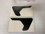 Fender Vent Decal - Jeep Wrangler JL | Set of 2 | 5 Colors | Pre-cut | Side Fender Vent
