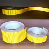 Oralite V98 Reflective Tape - Yellow - 1" and 2" by the foot