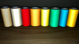 Reflective Tape by the foot | 6" wide | Engineer Grade Nikkalite High-Visibility Material | 8 Colors