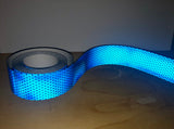 Oralite V98 Reflective Tape - Blue - 1" and 2" by the foot