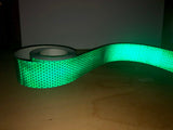 Oralite V98 Reflective Tape - Green - 1" and 2" by the foot