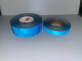 Oralite V92 Reflective Tape - Blue - 1” and 2” wide by the foot