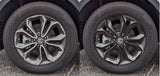 Wheel Blackout Vinyl Decals for Honda CRV 2020-2022 | Gloss Black, Matte Black, White, Silver, Red, Pink, Yellow, Turquoise