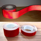 Oralite V98 Reflective Tape - Red - 1" and 2" by the foot
