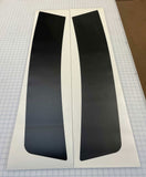 Vinyl Hood Stripes for Ford Mustang 1999-2004 | Gloss Black, Matte Black, White, Silver, Red, Pink, Yellow, Turquoise