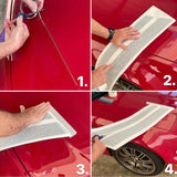 Fender Hash Marks Decal | Ford Mustang | Customizable with Knifeless Tape | 2" 3" and 4" widths | 5 Colors