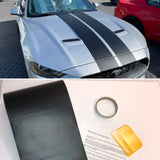 8" Vinyl Racing Stripes Kit - Ford Mustang - DIY - 30' or 36' long - Black, Matte Black, Silver, White, Red