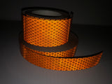 Oralite V92 Reflective Tape - Orange - 1” and 2” wide by the foot