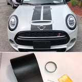 6" Vinyl Racing Stripes Kit | Mini Cooper | DIY | Black, Matte Black, Silver, White, Red