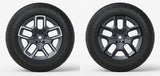 Wheel Blackout Vinyl Decals for Rivian R1T and Rivian R1S - 20 inch All Terrain | Gloss Black, Matte Black, White, Silver, Red, Pink, Yellow, Turquoise