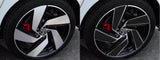 Vinyl Wheel Overlays for Volkswagen GTI MK8 18" wheels WITH REVEAL | 8 Colors