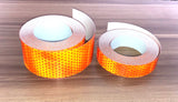 Oralite V98 Reflective Tape - Orange - 1" and 2" by the foot