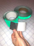 Oralite V92 Reflective Tape - Green - 1” and 2” wide by the foot