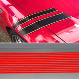 Reflective Red Pinstripes - 1/8 in. width - 24 ft - Engineer Grade Reflective