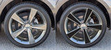Vinyl Wheel Overlays for Dodge Dart 2013-2016 18" wheels WITH REVEAL | 8 Colors