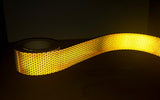 Oralite V98 Reflective Tape - Yellow - 1" and 2" by the foot
