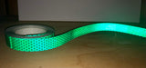 Oralite V98 Reflective Tape - Green - 1" and 2" by the foot