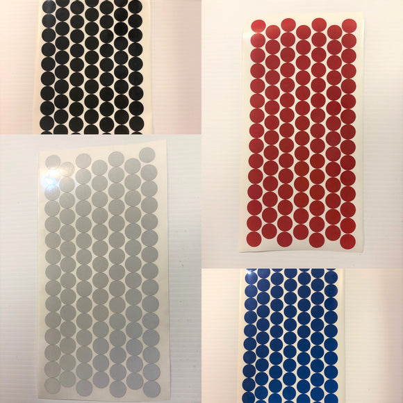 Reflective ELG Dots Sheet - 3/4 inch Engineering Grade